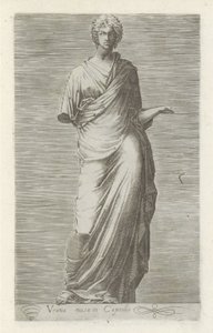Skulptur von Urania, Muse der Astronomie (Serie)