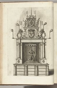 Szene mit Kaiser Ferdinand I, 1594 von Anonymous