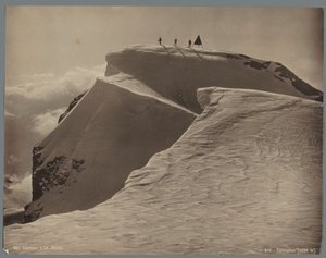 Gipfel des Titlis bei Engelberg in der Schweiz