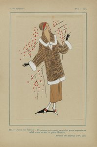 Très Parisien, 1923, Nr. 7: 18.- Blumenregen von Anonymous