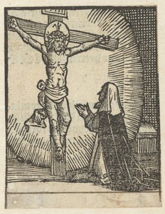 Erscheinung Christi vor einer Nonne von Anonymous