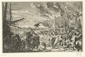 Grausamkeiten in einem Dorf am Wasser, 1672
