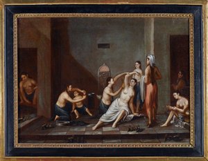 Frauen im Hammam von Anonymous Anonymous