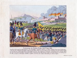 Russisch-Türkischer Krieg von 1828-1829 - Der Sturm auf die Festung Brailov am 15. Juni