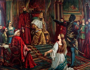 Illustration der Oper Otello von Giuseppe Verdi