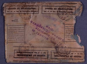 Letzter Brief vom Madagaskar-Frankreich-Raid (Unfall vom 18. Januar 1930)
