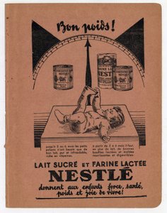 Nestlé-Werbung für Kindermilchzucker