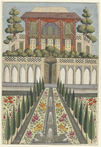 Palastgarten von Hazar Jarib in Aliabad