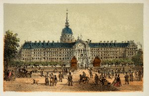 Paris 1874: Hotel des Invalides von Anonymous Anonymous