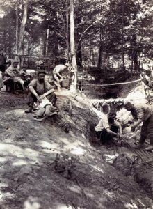 Fotografie aus einem persönlichen Album eines Infanterieleutnants während der ersten Monate des Ersten Weltkriegs von Anonymous Anonymous