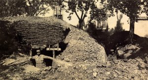 Fotografie aus einem persönlichen Album eines Infanterieleutnants während der ersten Monate des Ersten Weltkriegs