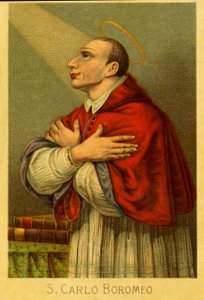 Fromme Bild: Charles Borromeo, Kardinalerzbischof von Mailand