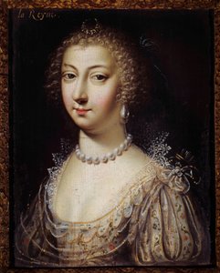 Porträt von Anne von Österreich (1601-1666), Königin von Frankreich