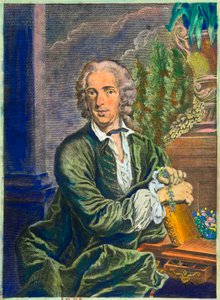 Porträt von Carl von Linné (1707-1778) schwedischer Naturforscher - Private Sammlung von Anonymous Anonymous