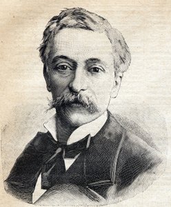 Porträt von Edouard Lockroy (1838-1913), französischer Politiker. Gravur in Le Petit Parisien 1893 von Anonymous Anonymous