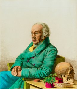 Porträt von Joseph Friedrich Blumenbach (1752-1840), deutscher Anthropologe und Biologe. Private Sammlung