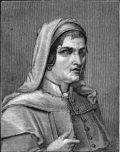 Porträt von Lelio Orsi (1511-1587), italienischer Maler. Gravur von 1859 in „die Galerien Europas - Italien“ von Armandaud. Private Sammlung