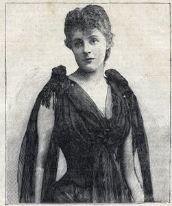 Porträt von Maud Gonne von Anonymous Anonymous