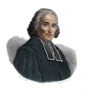 Porträt von Robert Joseph Pothier (1699-1772), französischer Jurist in „Portraits et histoire des hommes utile: hommes et femmes de tous pays et de tous conditions, qui ont acquis des droits à la reconnaissance des hommes“