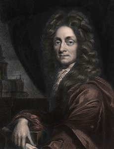 Porträt von Sir Christopher Wren, englischer Architekt (1632-1723)
