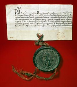 Majestätssiegel von König Philipp IV. von Frankreich, genannt Philipp der Schöne von Anonymous Anonymous