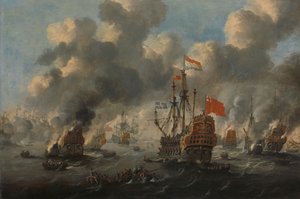 Der niederländische Überfall auf die Medway von Anonymous Anonymous