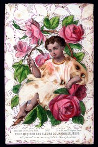 Um die Blumen des Gartens Jesu zu verdienen, muss man ihre Dornen akzeptieren (Anfang des 20. Jahrhunderts) von Anonymous Anonymous