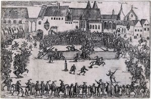 Turnier zur Zeit von Heinrich I. dem Vogler (938)