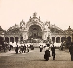 Weltausstellung 1900 in Paris: Der Wasserturm