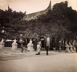 Weltausstellung 1900 - Exposition Universelle de 1900 in Paris: Die Niederländischen Kolonien. Private Sammlung