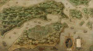 Ansicht von Ambon, ca. 1617 von Anonymous Anonymous