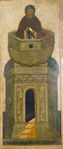 Heiliger Daniel Stylite. Aus der Deesis-Reihe, 16. Jahrhundert