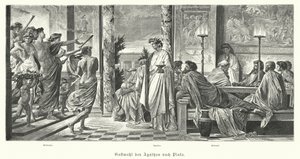 Bankett von Agathon und Platon, Antikes Griechenland