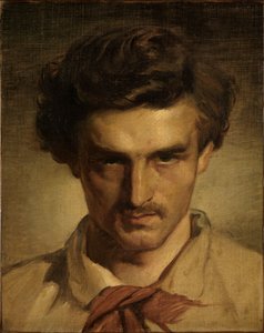 Jugendliches Selbstbildnis von Anselm Feuerbach
