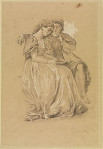 Paolo und Francesca (Kopie) von Anselm Feuerbach
