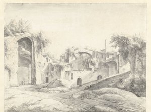 Ruinen der Thermen des Diokletian in Rom