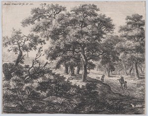 Die vier Bäume, 17. Jahrhundert
