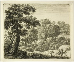 Die zwei Reiter von Anthonie Waterloo