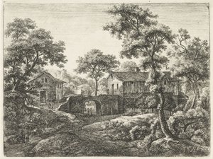 Eingangstor eines Dorfes