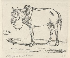 Geschmücktes Pferd