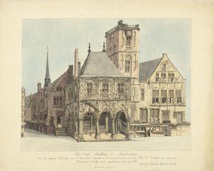 Das Alte Rathaus von Amsterdam, 1641