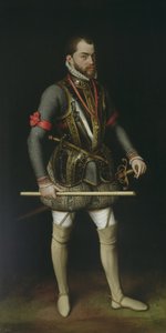 Philipp II. (1527-98) von Spanien von Anthonis van Dashorst Mor