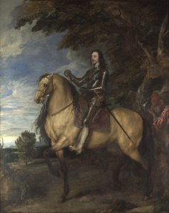 Reiterporträt von Karl I., um 1638