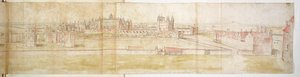 Hampton Court Palace von Norden, ca. 1544