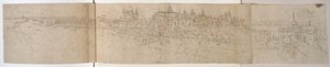 Hampton Court Palace vom Fluss aus, ca. 1544