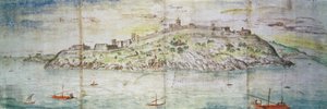 Panoramablick auf Tarragona, Spanien
