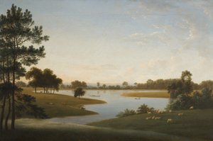 Tabley: Der Park und der Teich