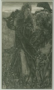 Harald Harfagr (gest. ca. 940) von Anthony Frederick Augustus Sandys
