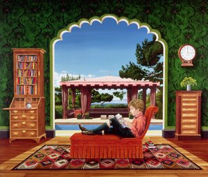 Junge beim Lesen, 1983