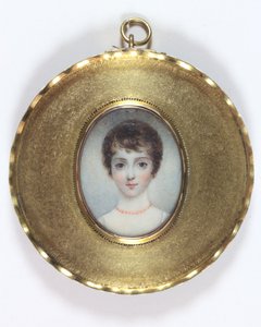 Georgiana Augusta Frederica Seymour (Emaille)